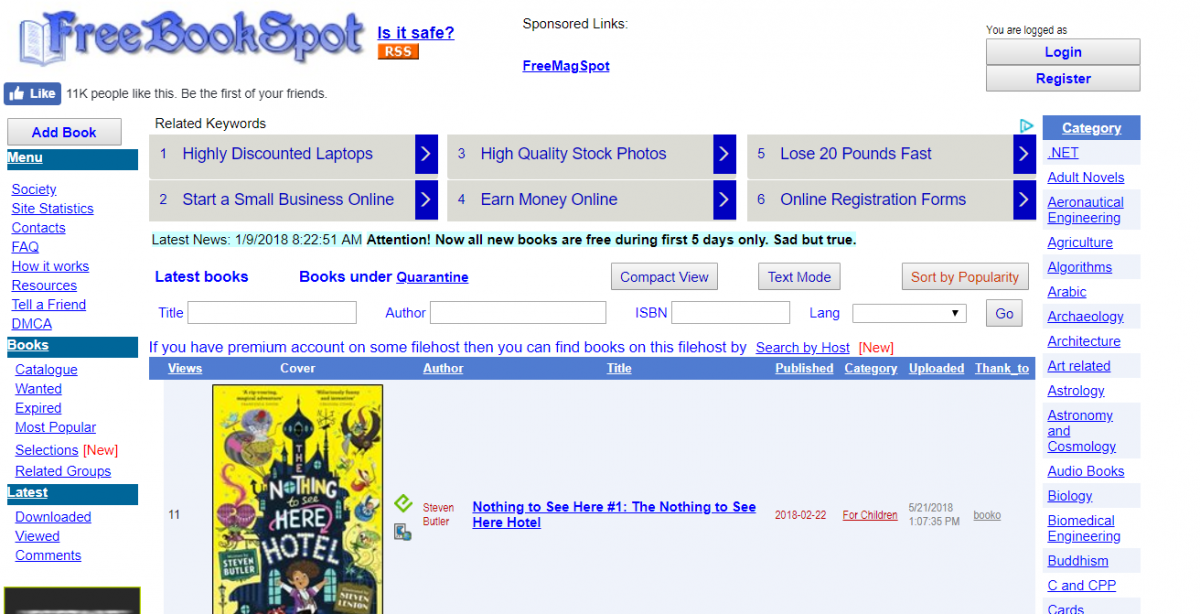 30 Best sites To Download Free EBooks Geeky Duck