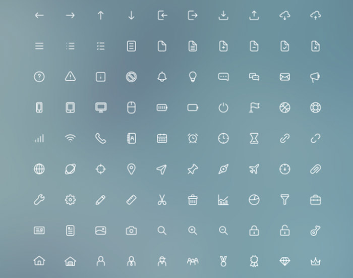 gui icons for designers