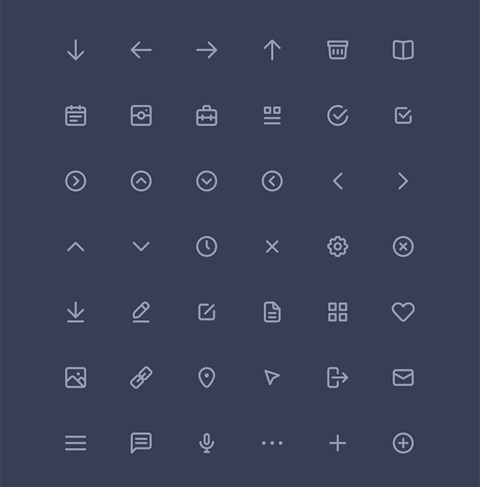 gui icons for designers