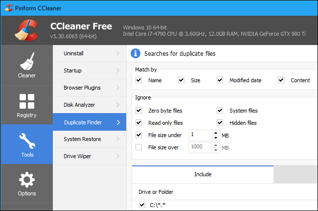 whats the easiest way to safely delete duplicate files on treesize professional 6